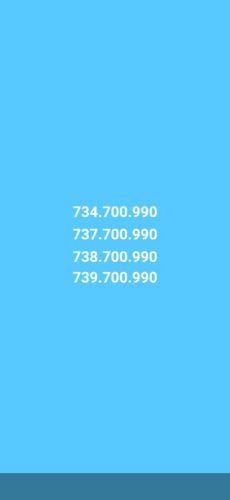 ارقام يو 73  توام لعشاق التطقيم