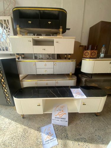 طاولات بلازما ستايل روز للنجارة
