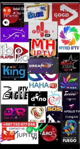 اشتراكات IPTV تلفزيون عبر الانترنت بالجملة