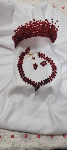 طقم كرستال عراسي شغل يد ومضمون