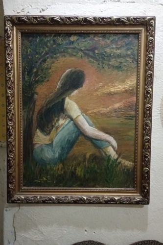 بيع لوحة فنية أصلية رسم يدوي