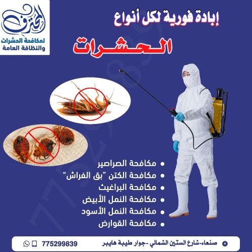 مع المحترف وداعًا للحشرات
