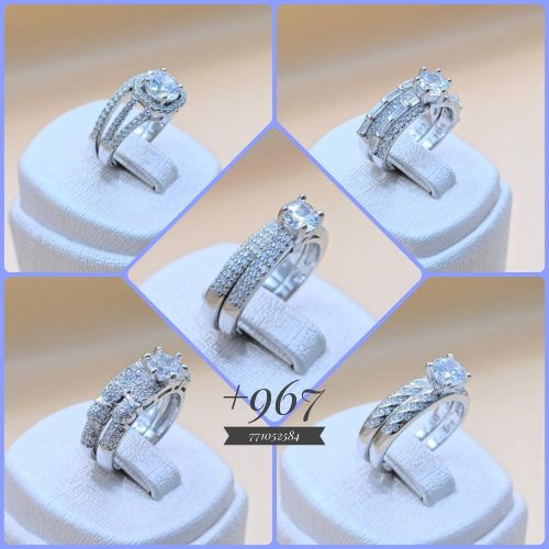 خواتم مع محبس فضة عيار 925
