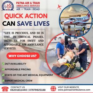 Patna Air Ambulance Services