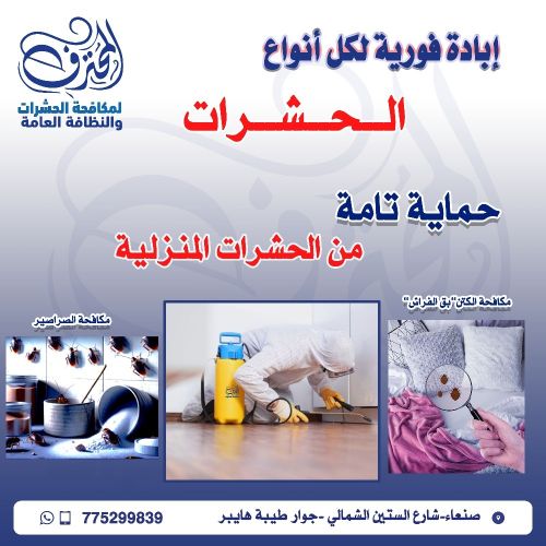 مكافحة الحشرات في صنعاء
