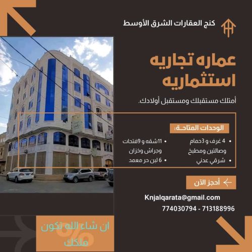 عقارات استثمارية تجارية