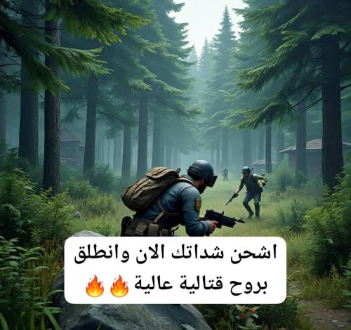 شحن شدات ببجي بسرعة، وأمان