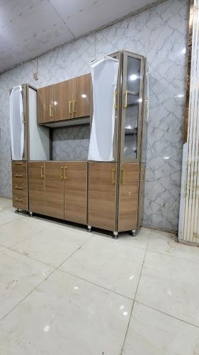 دولاب المنيوم مع الرخام 