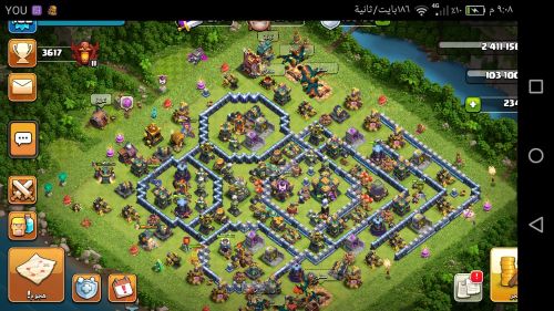حساب كلاش اوف كلانس مستوى 14 ماكس