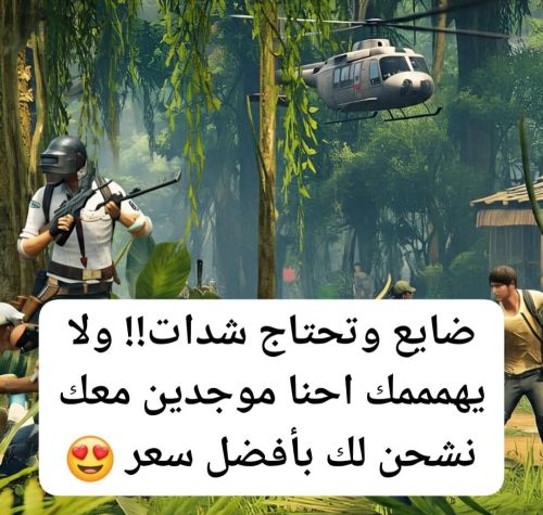 شحن شدات ببجي مبايل (فوري)