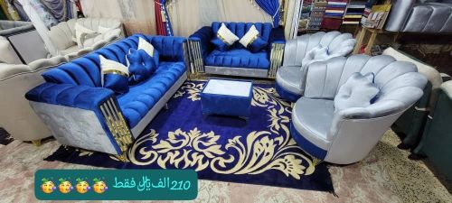 طقم كنب  خشب سويدي ضمانه15سنه