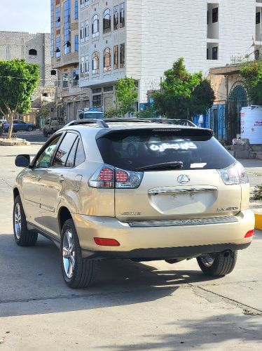لكزس ار اكس هايبرد 2007ذهبي