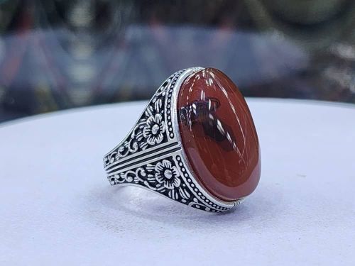 خواتم فضه وعقيق يمني درجه اولى