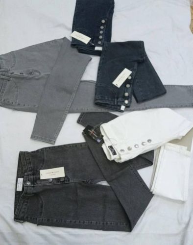 بنطلونات جنز استرتش مطاط نسائي بن