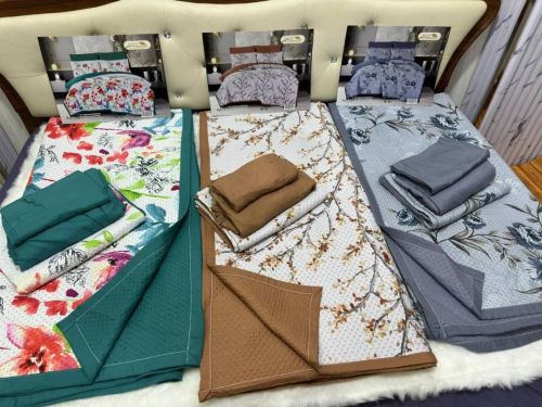 لحاف عـرائـسي مضغوط قطني ذو الوجه
