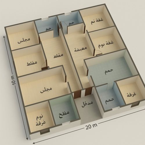تصميم منازل جميله