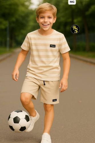طقم ولادي قطعتين جديد الموسم