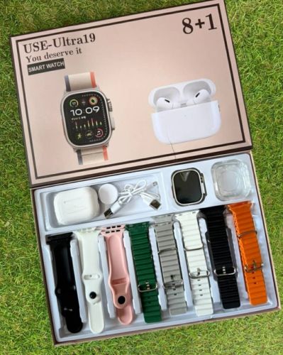 ساعة ULTRA S9 الذكية – 8+1