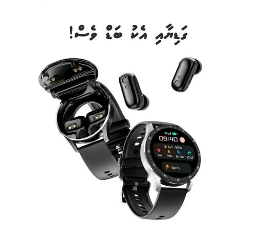 ساعة TWS سماعات الأذن
