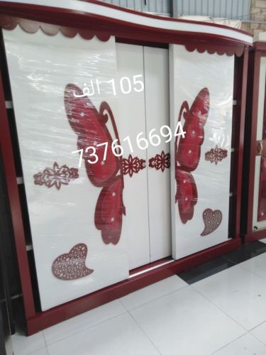 دواليب ملابس خشب ماليزي 105 الف