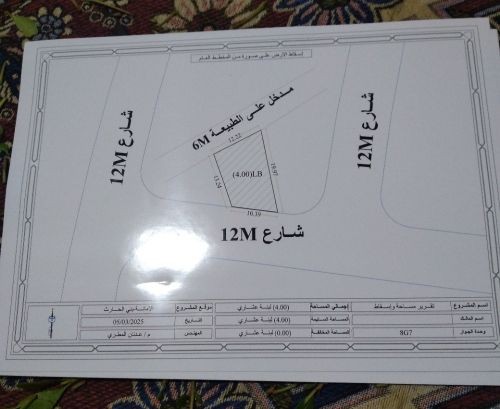 ارض للبيع في العروق ونا المالك