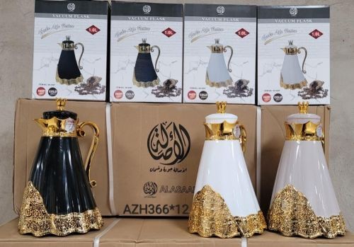 ثلاجات شاي ذهبي ملكي الفاخر