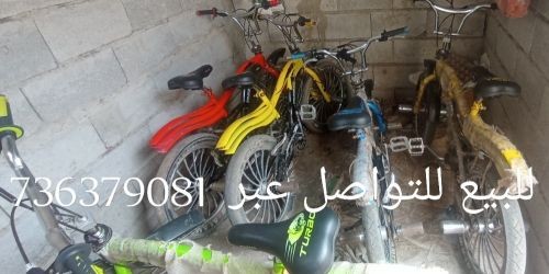 6 دراجات هوائيه مستخدم نظيف للبيع