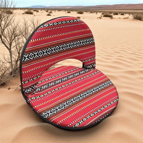 كرسي ارضي مريح مع مرزح الظهر
