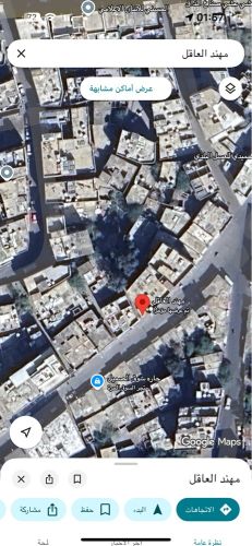 بيت شعبي مع ارضية للبيع 27 قصبة