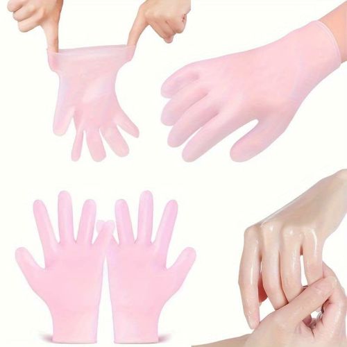 * قفازات ترطيب اليدين الفاخرة –