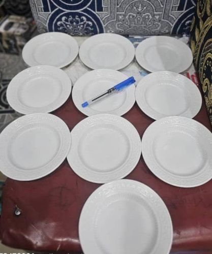 صحون ميلمين صافي مدور بضاعه ممتاز