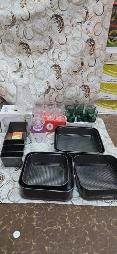 عرض جديد صحون كيك مربع ست حبات