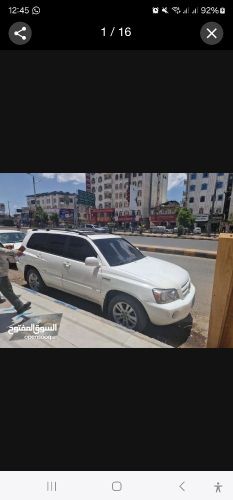 بيع سياره هايلاندر 2007 نظيف جدا
