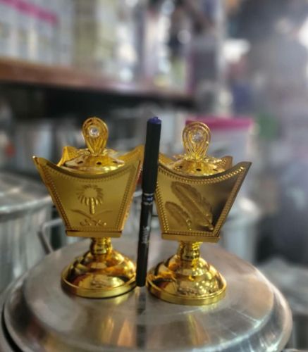 مباخر إستيل ذهبي ملكي