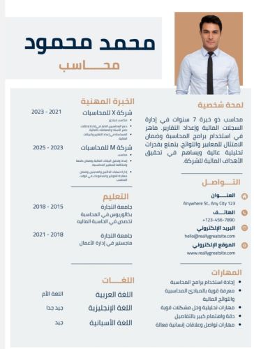 سيرتك الذاتية نعملها لك ونت مبسوط