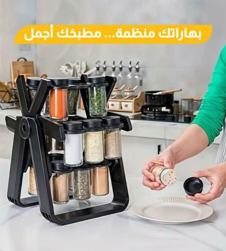 منظم بهارات ١٨ علبة
