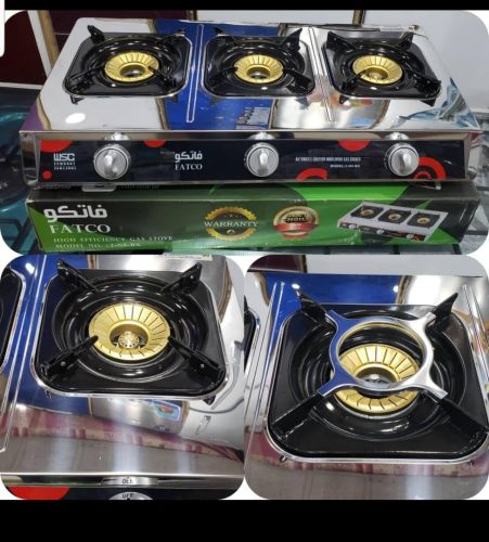 موقد غاز فاتكو ماكس 3 شعلات.نحاس