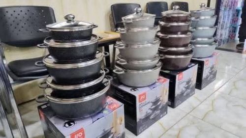 طقم طناجر جرانيت JIO ORIGINAL –
