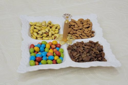 شيالات حلويات ومكسرات سيراميك