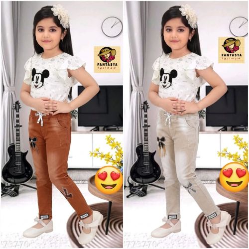 بنطلونات بناتي جينز روووعه**عدة