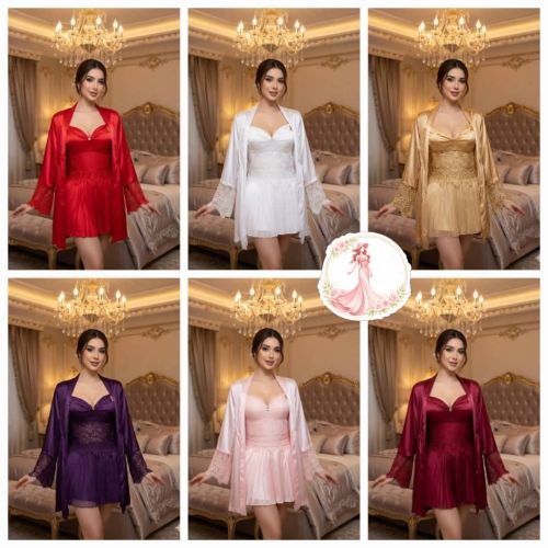 طقم لانجري فاخر بلمسة أنثوية راقي