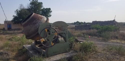 خلاطة خرسانة اسطوانة رفع هيدرليك