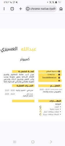 خبره  بالكمبيوتر عملت  بالمملكه