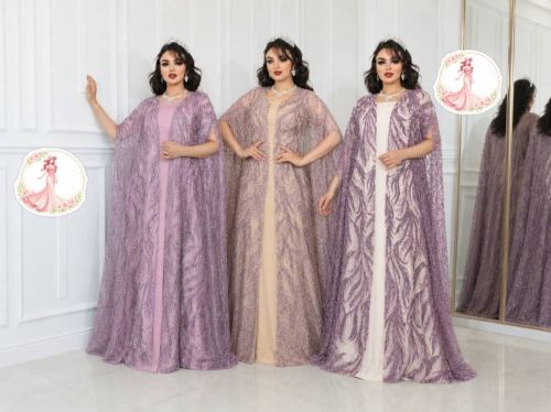 فستان سهرة تريند (قطعتين)  التفاص
