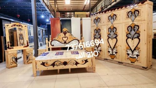 غرف نوم سويدي درجه اولي 210 الف