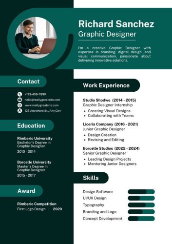 تصميم CV احترافي