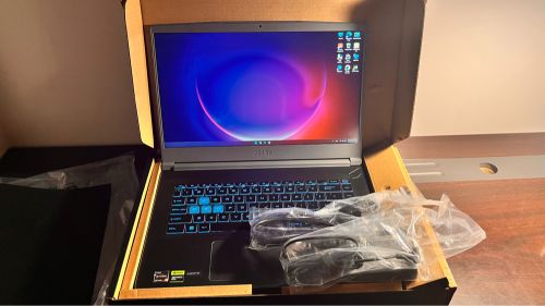 لابتوب بكرت RTX 4050 من MSI