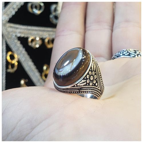 خواتم فضه وعقيق يمني من النوادر