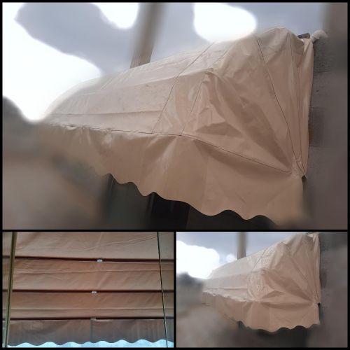 مظلة جلد سميك عرض 3.5 متر