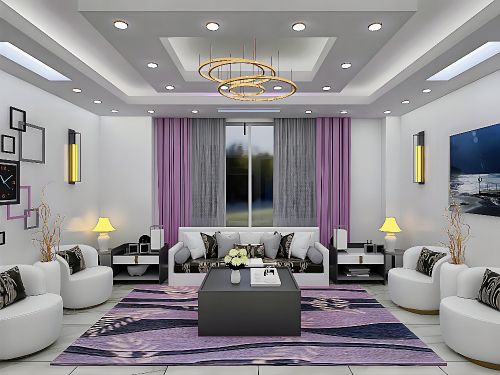 تصميم ديكور صالة استقبال